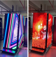 Écran publicitaire LED couleur pleine M-shine P1.85 P2.5, pour l'extérieur et l'intérieur, luminosité 1000 cd, pour les magasins de détail, les centres commerciaux