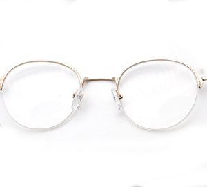 2025 Lunettes optiques transparentes rondes en métal pour femmes Cadre élégant Design <span class=keywords><strong>de</strong></span> lunettes - Product Image 5
