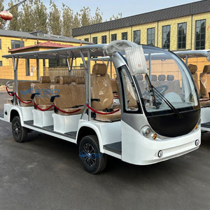 Vehículo Urbano de Pasajeros de 11/14/17 Plazas, Alimentado por Gasolina/Batería, Minibús Turístico Eléctrico - Product Image 6