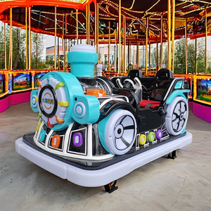 Haojile – Voitures tamponneuses électriques 24V et train miniature pour parcs d'attractions, divertissement intérieur/extérieur pour enfants et parents - Product Image 1