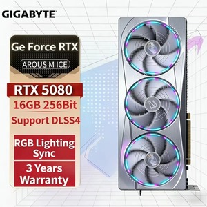 NUEVA Tarjeta Gráfica GIGABYTE GeForce RTX 5080 <span class=keywords><strong>AORUS</strong></span> M ICE de 16GB GDDR7 256Bit para Juegos de PC, en Stock - Product Image 2