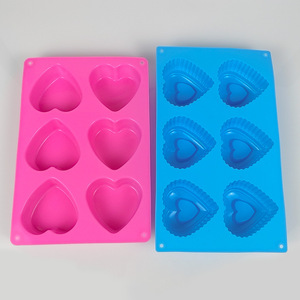 Moldes de Silicona <span class=keywords><strong>con</strong></span> Forma de Corazón de 6 Cavidades <span class=keywords><strong>para</strong></span> el Día de San Valentín, <span class=keywords><strong>para</strong></span> Hornear Pasteles, Bombas de <span class=keywords><strong>Chocolate</strong></span> y Cacao, Moldes <span class=keywords><strong>para</strong></span> Gelatina, Chocoflan y <span class=keywords><strong>Oreo</strong></span> <span class=keywords><strong>con</strong></span> Forma de Amor - Product Image 4