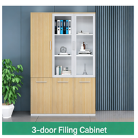 Armoire de rangement moderne pour école, maison ou bureau, grande armoire en bois massif et métal avec serrure à clé, couleur RAL personnalisée, gain de place