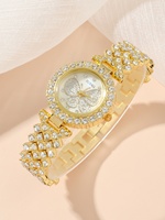 Nouvel ensemble de montres décontractées en alliage à quartz pour femme, motif papillon, 5 pièces/ensemble, idéal pour la Saint-Valentin, la fête des Mères et Noël 2026