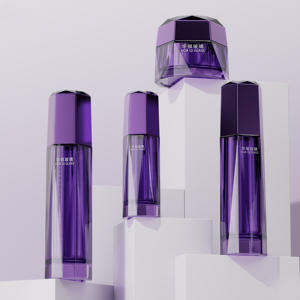 ขวดแก้วใส่เครื่องสำอางพร้อมปั๊มโลชั่<span class=keywords><strong>น</strong></span>ฝาเกลียวสำหรับครีมและ<span class=keywords><strong>โลชั่น</strong></span> - Product Image 1