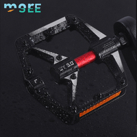 Pedal Sepeda Gunung SeeMore ODM/OEM Alu Alloy Ultra-ringan 349g 2 Bearing Tertutup Suku Cadang Sepeda Platform Datar Pedal Sepeda