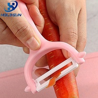 Multifunctionele Magische Keramische Fruit-En Groenteschilmes Aardappelschiller