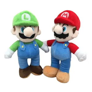 Pabrik kedatangan baru Mario bergerak panas pinggiran Mario boneka mainan mewah Super Mario Bros RTS boneka hewan bantal lucu hadiah anak-anak