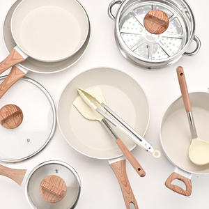 Juego de 13 Piezas de <span class=keywords><strong>Ollas</strong></span> y Sartenes de Hierro Esmaltado Dessini para Cocina y Camping, con Mango Desmontable, Accesorios de Cocina - Product Image 6