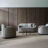 Meubles d'hôtel de luxe minimaliste hall canapé ensemble trône chaises tête de lit pour salon chambre salle à manger maison bureau-5 étoiles