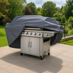 Housse de barbecue 105x60x95 cm en polyester 210D, protection extérieure pour barbecue - Product Image 6