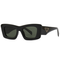 Gafas de Sol de Moda para Mujer, Marca Summer, Montura de Plástico, Diseño Ojo de Gato, Gafas de Sol de Lujo de Diseñador, Alta Costura 2023