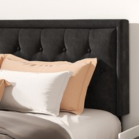 Luxuriöses Rotes Samt-Bettgestell mit Kingsize-Bettrahmen und Verstärkter Stahlbasis für Europäisches Schlafzimmer-Möbelset