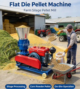 Machine de traitement des aliments pour animaux, machine à granulés, machine de fabrication de granulés d'aliments pour animaux, utilisation agricole, boîte de commande électrique modifiée, modèle CE - Product Image 2