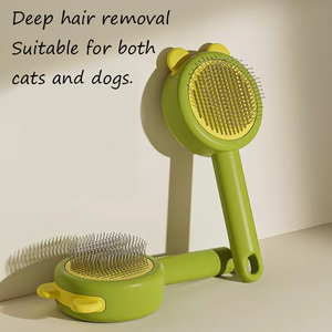 Spazzola Speciale per Pelo Fluttuante di Cani e Gatti, Pettine per Pulizia Profonda, Pulsante di Rilascio Rapido, Strumenti e Accessori per la Toelettatura degli Animali - Product Image 2