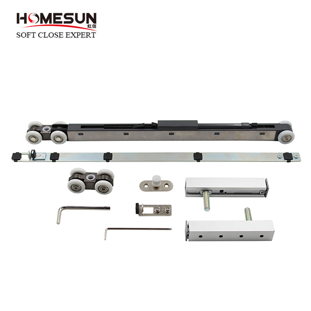 HOMESUN Two Way Soft Closing Sliding Door System  for Pocket Door GC6018