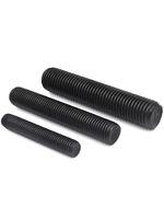Fully Threaded Rod Carbon Steel Black Oxide High Strength Stud Bolt Bar 120mm Chuangtuo for Steel Structure and Frame Work Use