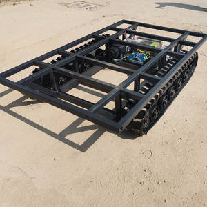 Cao Su Theo Dõi Khung Gầm Gầm Xe Tải Orchard Robot <span class=keywords><strong>Crawler</strong></span> CRLGY-180 Tải Trọng Lượng 600KG - Product Image 6