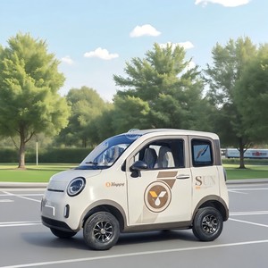 Mika 2026, Vehículo Eléctrico de Cuatro Ruedas de Baja Velocidad, Totalmente Cerrado, Mini Scooter Eléctrico para Mujeres - Product Image 5