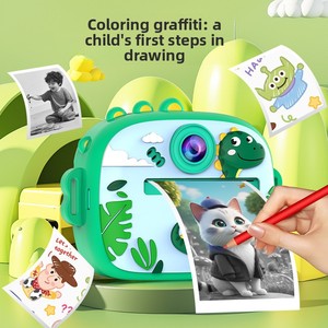 <span class=keywords><strong>Appareil</strong></span> <span class=keywords><strong>photo</strong></span> instantané pour enfants Dinosaure, mini imprimante <span class=keywords><strong>photo</strong></span> <span class=keywords><strong>thermique</strong></span> de poche, <span class=keywords><strong>appareil</strong></span> <span class=keywords><strong>photo</strong></span> numérique portable mignon, cadeau pour garçons et filles - Product Image 2