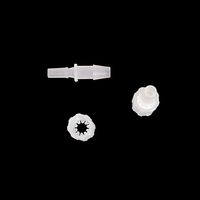 Connecteurs Luer en plastique polypropylène 6mm montage sur panneau raccords de cloison Luer Lock mâle anneau de verrouillage rotatif ensembles de vannes de Tube OEM