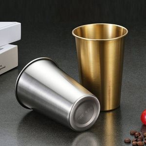 Vaso Apilable de Acero Inoxidable para Fiestas y Eventos al Aire Libre, con Logotipo Personalizado en Oro y Plata Pulidos - Product Image 4