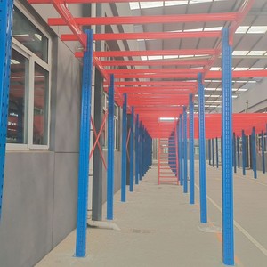 Cloison en acier de construction à deux étages personnalisée Plate-forme de grenier à étagère à 5 couches pour le fabricant d'entrepôts d'usine en gros - Product Image 5