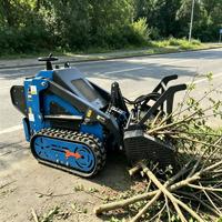 Trinciatrice Industriale Forestale per Skid Steer, Riciclatore di Legno, Cippatrice per Uso Agricolo e Frutteto