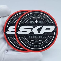 Étiquettes de vêtements en silicone imprimées personnalisées en gros étiquette logo patch pour club de volley-ball