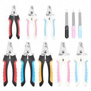 Coupe-ongles métalliques écologiques personnalisés avec protection de sécurité, tondeuse et lime à ongles professionnelles pour chiens et chats de taille moyenne et grande - Product Image 4