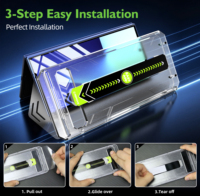 Protection d'écran en verre trempé anti-rayures à haute teneur en alumine, livraison rapide, pour iPhone 13 14 15 Series