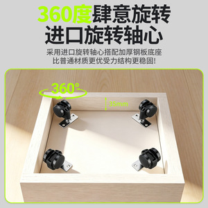 Roulettes pivotantes Ruicheng Hardware 60 mm avec frein, silencieuses, robustes, pour meubles et chaises - Product Image 5