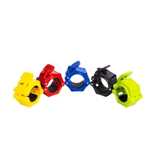 <span class=keywords><strong>Collier</strong></span> de <span class=keywords><strong>serrage</strong></span> pour haltères en <span class=keywords><strong>plastique</strong></span> à dégagement rapide, coloré, durable, antidérapant, 2 pouces, vente en gros - Product Image 1