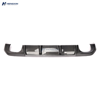 Lèvre de pare-chocs arrière en fibre de carbone de style 3D de haute qualité pour BMW Série 4 G26 4 portes, diffuseur arrière en fibre de carbone, ajustement parfait