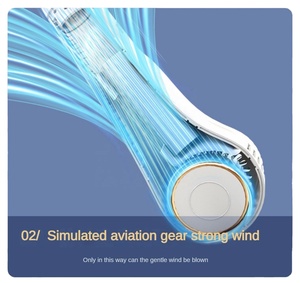 2026 New Arrival Wearable Neck for Outdoor Best Selling Gift Sets Rechargeable <b>Mini</b> <b>Usb</b> Portable Cooling <b>Fan</b> - Product Image 3
