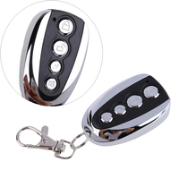 Clé duplicatrice universelle 4 boutons Télécommande 433MHZ Clone Code d'apprentissage fixe Utilisation du code roulant pour porte de garage