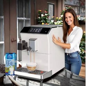 Cafetera Totalmente Automática con Pantalla Táctil y Espumador de Leche para Uso Doméstico, Manguera para Leche y 16 Especialidades de Café, Espresso, Cappuccino - Product Image 2