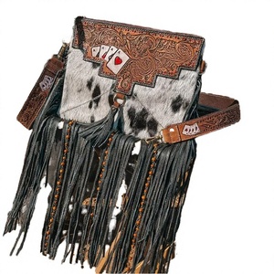 Bolso Bandolera Acolchado de Moda para Mujer con Correa de Guitarra, Funda para Teléfono Móvil, de Cuero Genuino, Impermeable, Portátil, Individual - Product Image 3