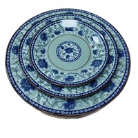 Magnifiques assiettes à plantes en céramique de haute qualité de 7 pouces et 8 pouces, plats de service, résistants au micro-ondes, modernes, minimalistes, neufs