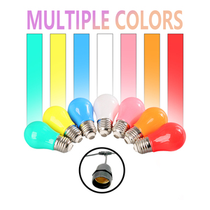 Bóng Đèn Nhiều Màu 10M Đèn Dây <span class=keywords><strong>LED</strong></span> Ngoài Trời 220V A45 PC Đèn Đỏ Xanh Dương Vàng Trắng Xanh Lá Hồng Trang Trí Sân Vườn - Product Image 3