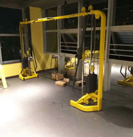 Machine d'entraînement de force commerciale, croisement de câble réglable, Station d'entraînement multifonction