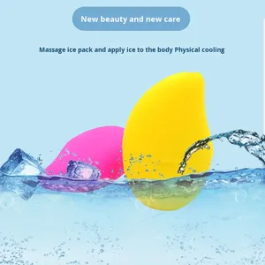 רולר קווי מתאר להרמת עור, טיפוח יופי, כדורי קרח לפנים מסיליקון מקרר, קוביית קרח לפנים, קרח מנגו - Product Image 4