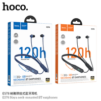 Écouteurs Bluetooth HOCO ES78 Naya, tour de cou, sport, course à pied, ultra-longue autonomie, haute qualité sonore.