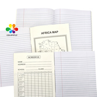 Cahier d'Exercices Scolaire Personnalisé Format A5 17x22cm 80 Pages Économique pour Fournitures de Bureau en Gambie