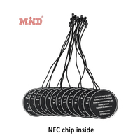 Étiquette NFC pour sacs et chaussures avec puce NTAG 424 DNA, fréquence 13,56 MHz, pour sacs, chaussures et vêtements