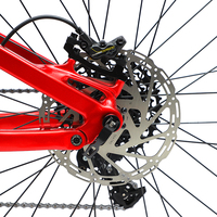 Vélo tout-terrain léger à suspension intégrale avec moteur central 1000 W et 11 vitesses
