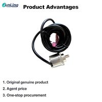 Encodeur incrémental DBS50E-SKPM02000 à arbre plein 8mm 2000PPR TTL RS422 pour retour de position et de vitesse de servomoteur IP65