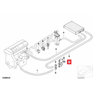Vanne de commande de chauffage robuste 64118369806 64118369805 46452 pour <span class=keywords><strong>BMW</strong></span> E46 325 <span class=keywords><strong>330</strong></span> <span class=keywords><strong>E39</strong></span> 525 530 E83 - Product Image 2