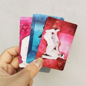 Collection de fans Kpop personnalisés double face couleur, cartes postales holographiques KPOP, cartes photo Lomo - Product Image 5