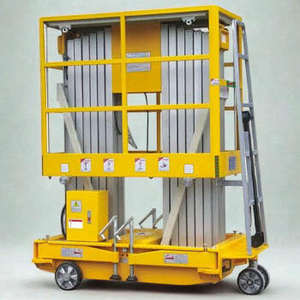 แท่นยกไฮดรอลิกแบบเคลื่อนที่ได้  แท่นยกกรรไกรไฟฟ้า  แท่นยกทำงานในที่สูงแบบแนวตั้ง - Product Image 3